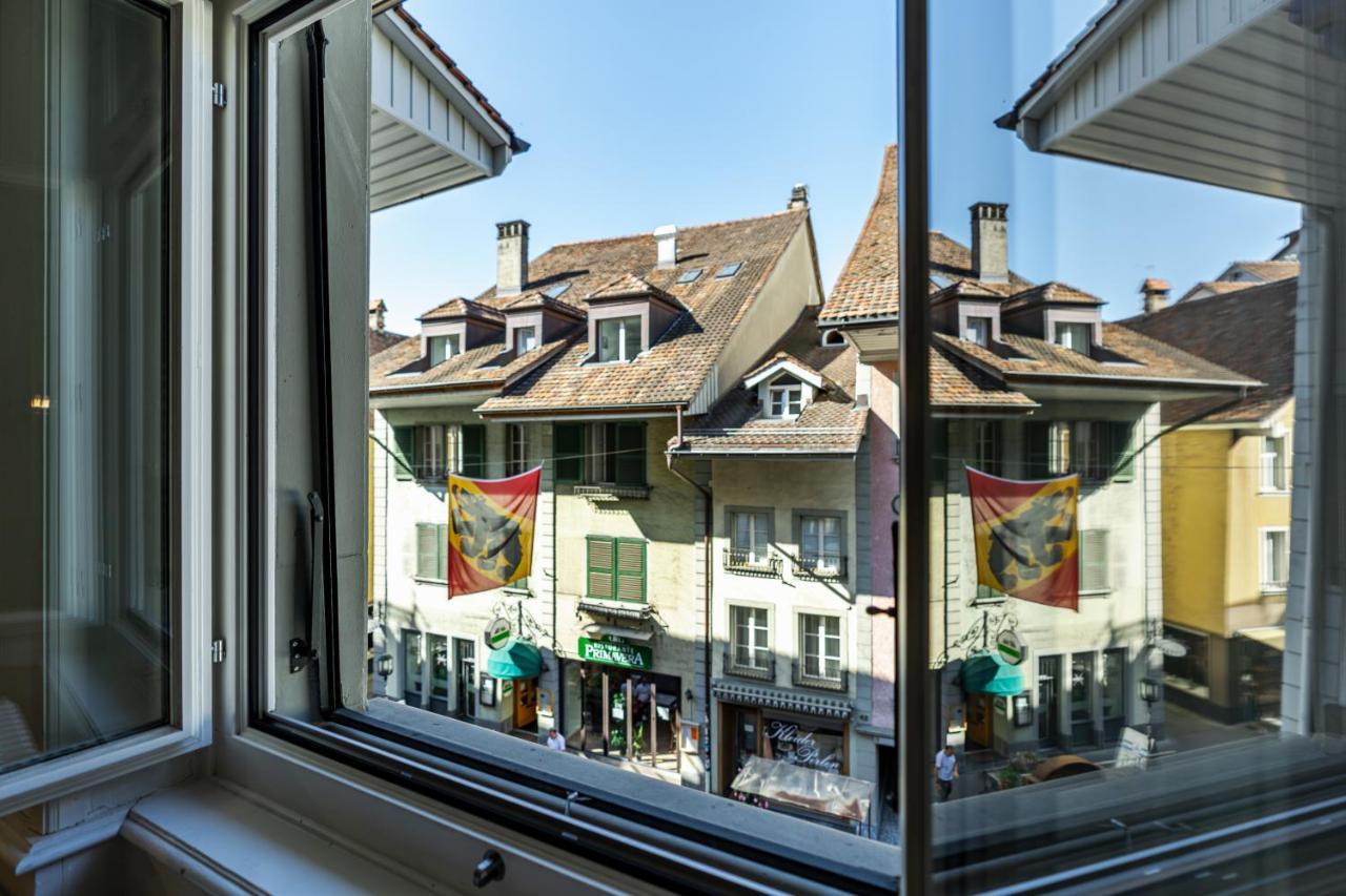 Historische Wohnung Im Herzen Der Thuner Altstadt Exterior foto