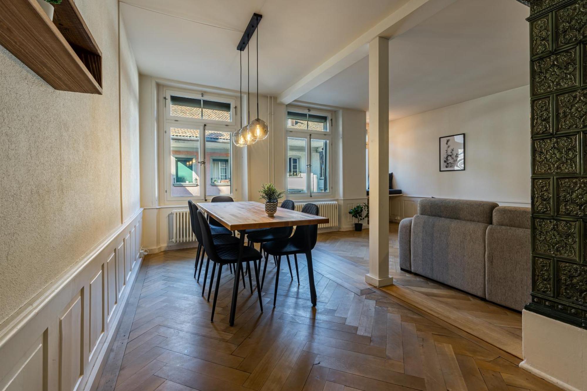 Historische Wohnung Im Herzen Der Thuner Altstadt Exterior foto