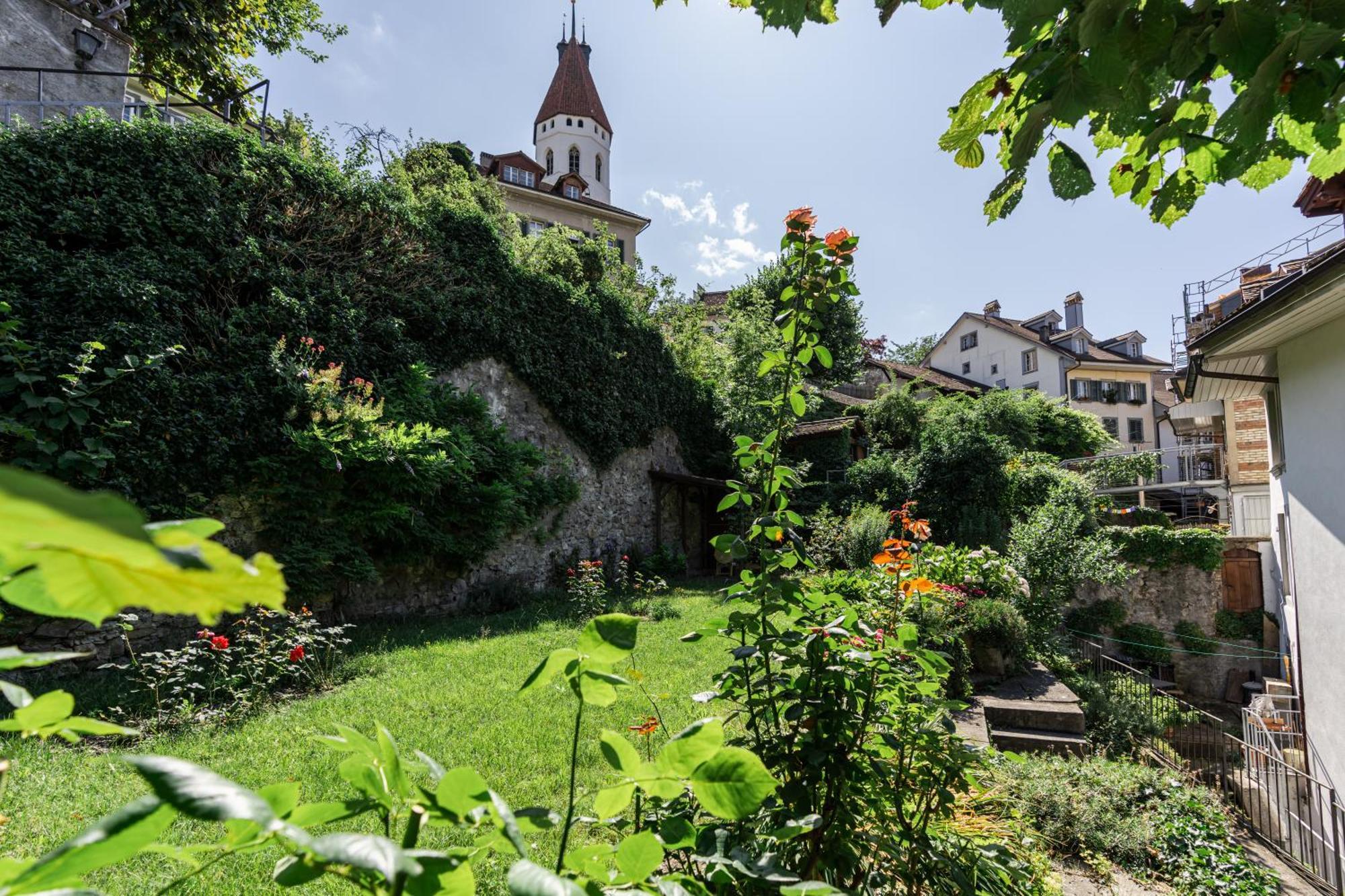 Historische Wohnung Im Herzen Der Thuner Altstadt Exterior foto